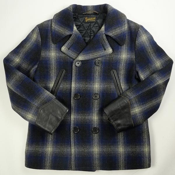 TENDERLOIN テンダーロイン 09AW T-PEA COAT NAVY Pコート ジャケット 