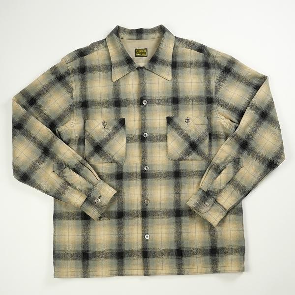 tenderloin masterpiece バンドカラー フランネルシャツ | www.jarussi