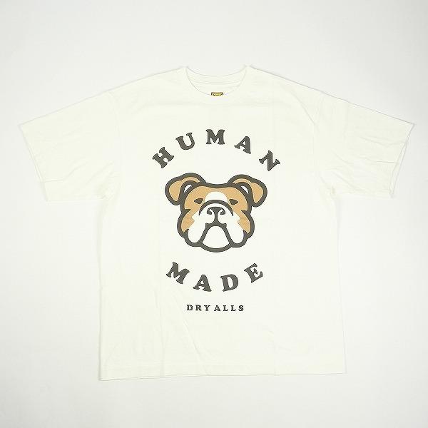 HUMAN MADE ヒューマンメイド 店舗限定 ブルドッグTシャツ 白 Size 