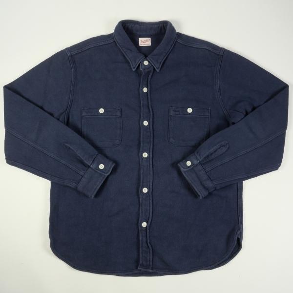 超希少品！TENDERLOIN テンダーロインT-FLANNEL SHT TENDERLOIN テンダーロイン T-HEAVY FLANNEL SHT SOLID 長袖シャツ 紺