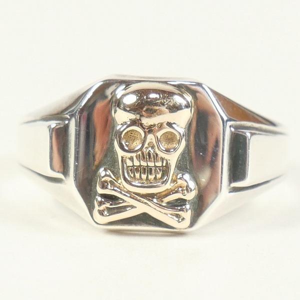 AT LAST & CO スカルリング 10k コンビ atlast&co Atlast&co スカルリング 10k 13号 【公式通販】 アットラスト