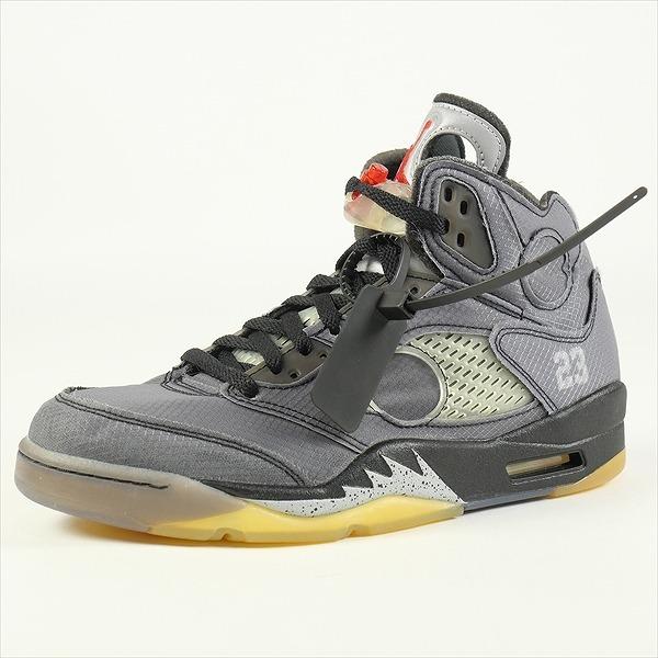 OFF WHITE オフホワイト ×NIKE ナイキ AIR JORDAN 5 RETRO SP