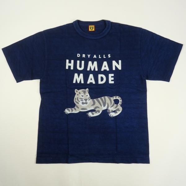 HUMAN MADE ヒューマンメイド 22SS INDIGO T-SHIRT #2 トラTシャツ 