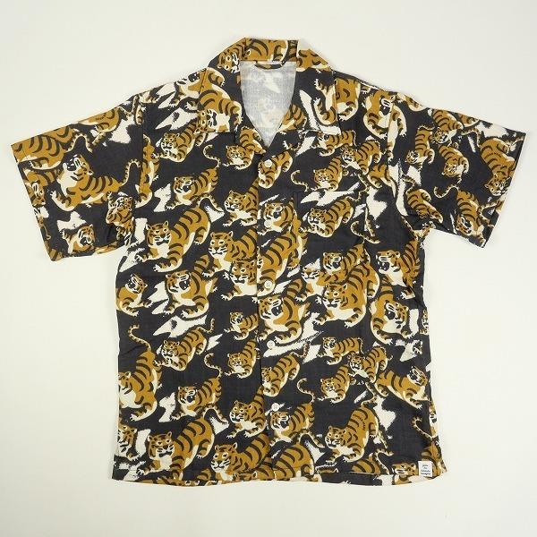 HUMAN MADE TIGER GAUZE ALOHA SHIRT L