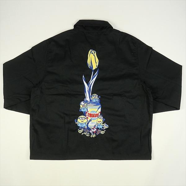 Wasted youth ウェイステッドユース ×MINIONS ×VERDY Black jacket 