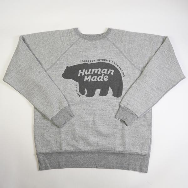 HUMAN MADE ヒューマンメイド 22AW RAGLAN CREW NECK SWEATSHIRT  