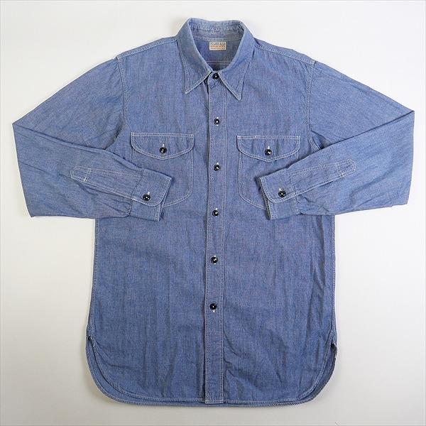 butcher products atlast&co アットラスト　シャツ アットラスト Butcher Products 水色 長袖シャツ