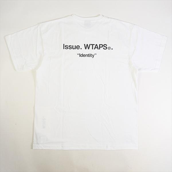 WTAPS ダブルタップス 22SS IDENTITY TEE Tシャツ 白 Size 【L