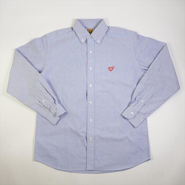 HUMAN MADE 青 シャツ M