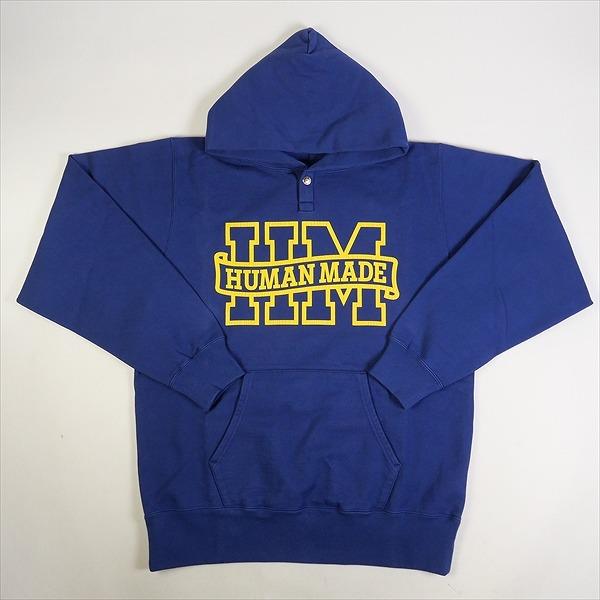 HUMAN MADE ヒューマンメイド 22AW SNAP HOODIE パーカー 紺 Size 【M 
