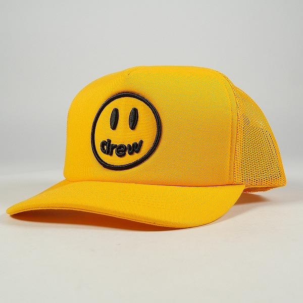 drew house ドリューハウス Mascot Trucker Hat メッシュキャップ 黄