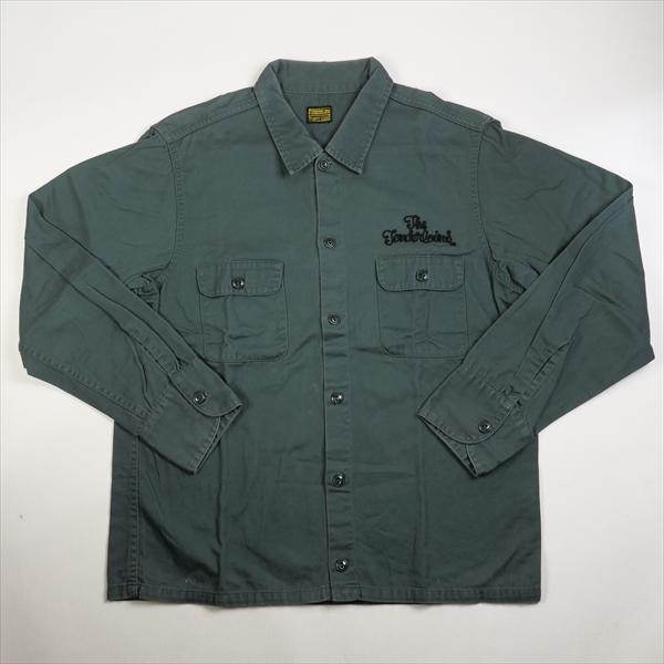 TENDERLOIN テンダーロイン T-WORK SHT 長袖シャツ 緑 Size 【S