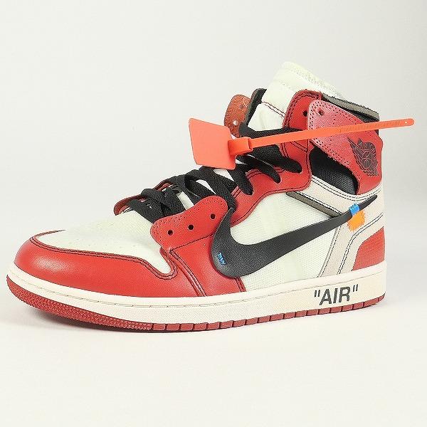OFF WHITE オフホワイト ×NIKE ナイキ THE 10 AIR JORDAN 1 OFF WHITE オフホワイト ×NIKE ナイキ THE 10 AIR JORDAN 1