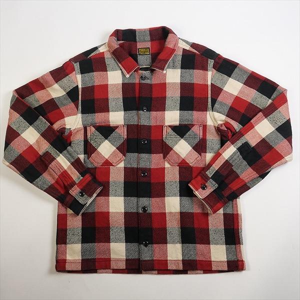 TENDERLOIN テンダーロイン T-HEAVY FLANNEL SHT 長袖シャツ 赤 Size