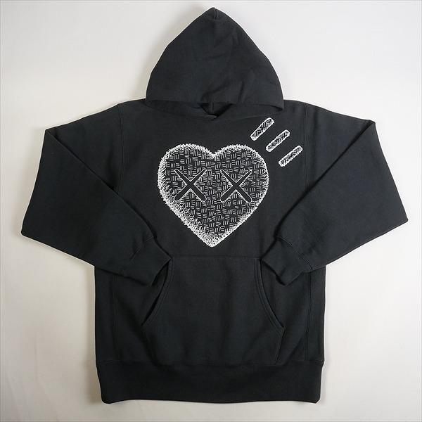 HUMAN MADE ヒューマンメイド ×KAWS HOODIE #1 パーカー 黒 Size 【L
