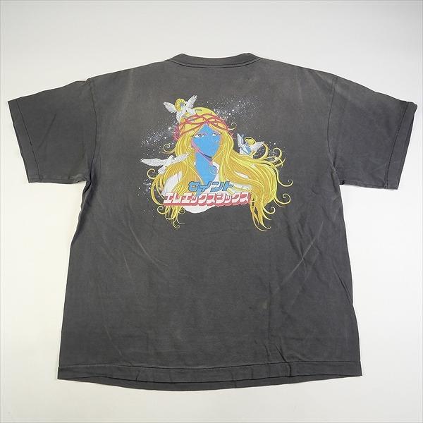 SAINT MICHAEL セント マイケル 23SS SS TEE BLUE FACE BLACK Tシャツ