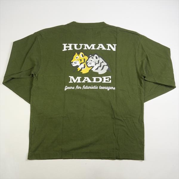 HUMAN MADE ヒューマンメイド 23AW GRAPHIC L/S T-SHIRT #1 OLIVE DRAB  