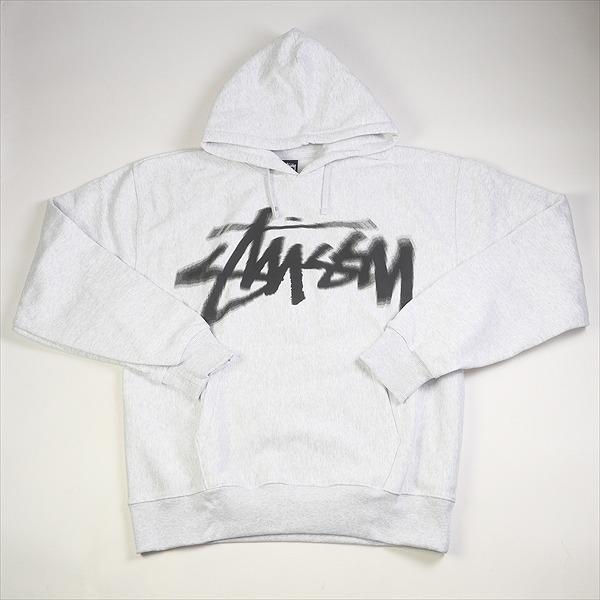 STUSSY ステューシー 23AW DIZZY STOCK HOODIE ASH HEATHER スウェット 