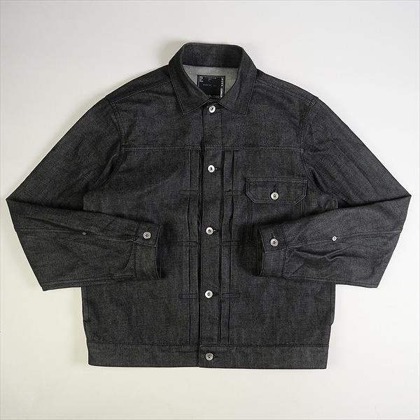 sacai サカイ ×BEYONDEXX TYPE 1 DENIM JACKET BLACK デニムジャケット