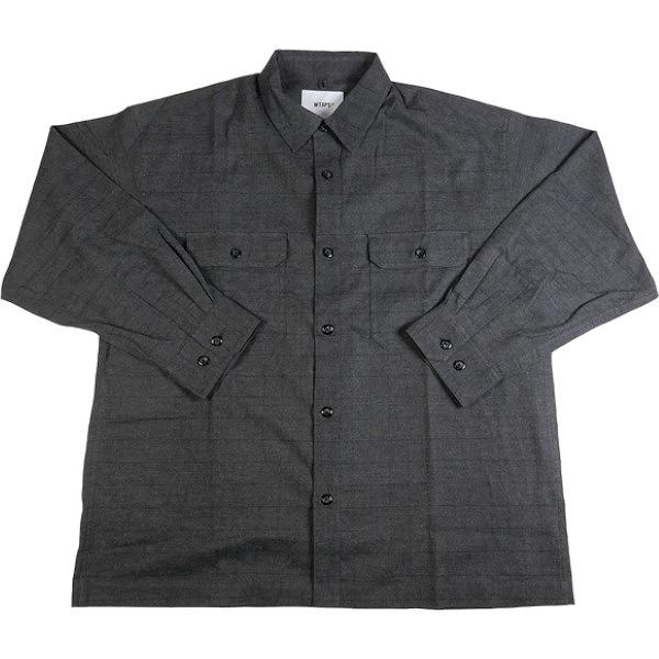 WTAPS ダブルタップス 23AW DECK 01 / LS COTTON. TWILL. TEXTILE 長袖 