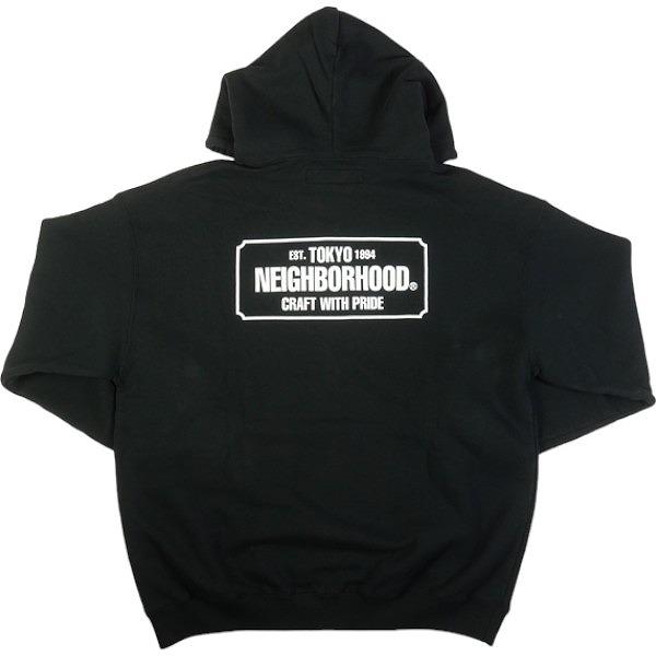 NEIGHBORHOOD ネイバーフッド 23AW CLASSIC SWEATPARKA LS Black  
