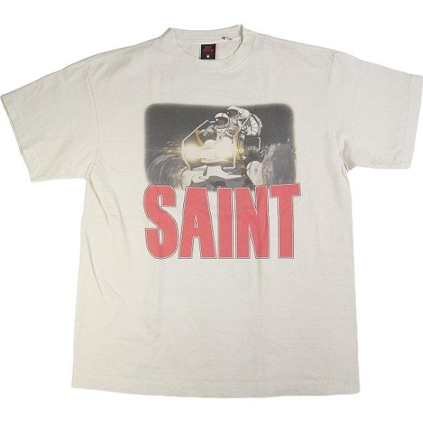 SAINT MICHAEL セント マイケル 24SS FD_SS TEE/SAINT/WHITE Tシャツ 