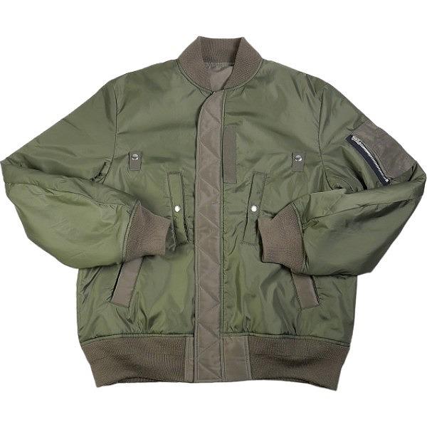 sacai サカイ 24SS Nylon Twill Blouson ジャケット カーキ Size 【4