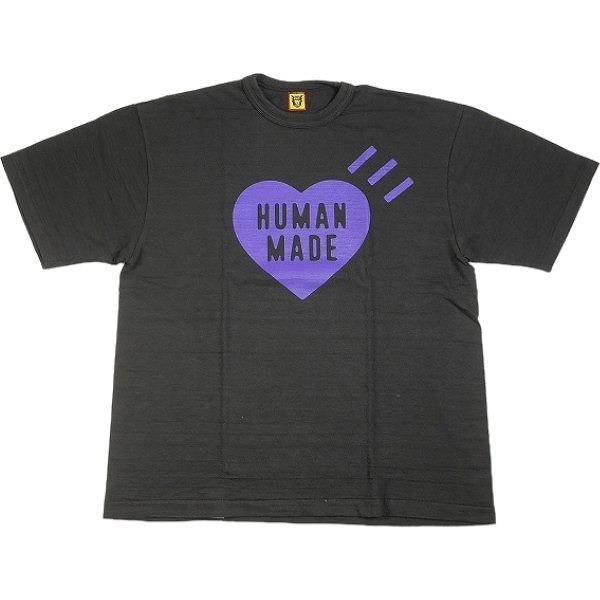 HUMAN MADE ヒューマンメイド 24SS Heart T-Shirt Black 福岡店限定T