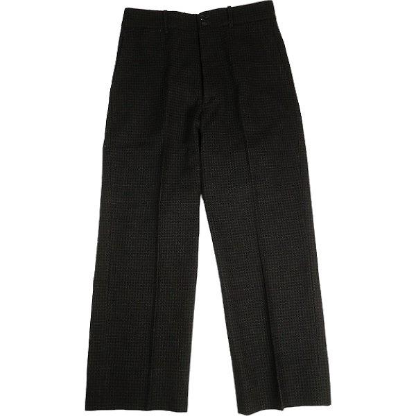 At Last ＆ Co /BUTCHER PRODUCTS 402 WOOL TROUSERS HOUNDSTOOTH