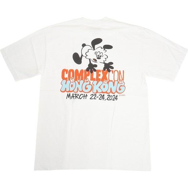 VERDY ヴェルディ ×COMPLEXCON 24SS HONG KONG T-Shirt #1 White 香港