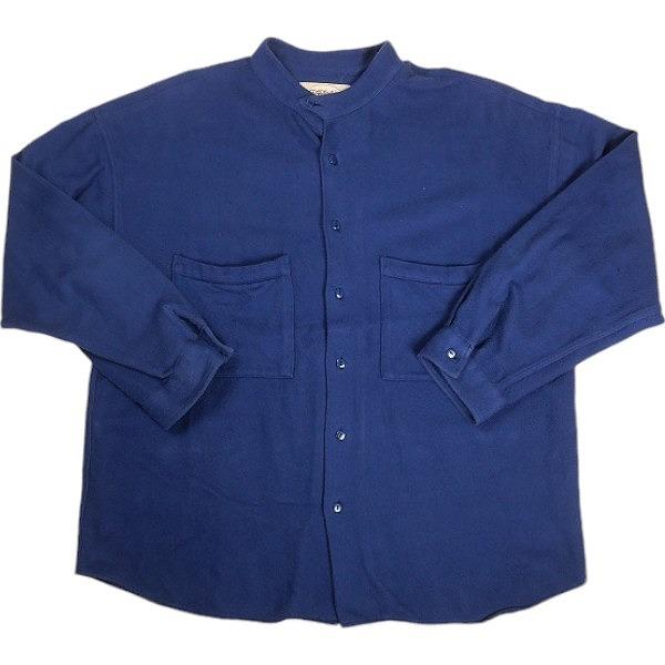 TENDERLOIN テンダーロイン STAND FLANNEL SHT NAVY 長袖シャツ 紺