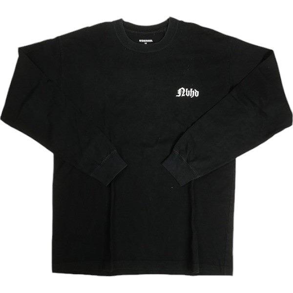 NEIGHBORHOOD ネイバーフッド 21AW 3204/C-TEE.LS BLACK ロンT 黒 Size 