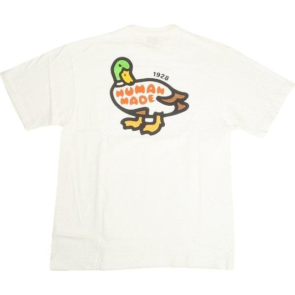 HUMAN MADE ヒューマンメイド 24SS POCKET T-SHIRT 1928/DUCK WHITE
