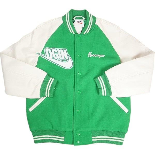 NIKE ナイキ ×NIGO 24AW AS NRG NIGO VRSTY JKT GREEN OGINロゴ