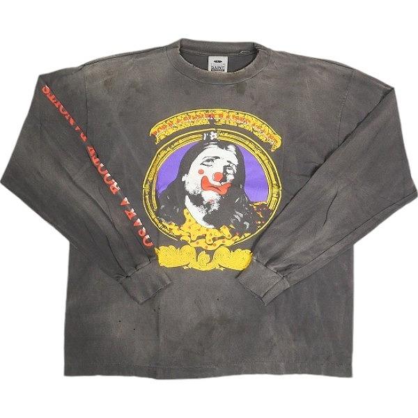 セイントマイケルのBORN SAINT ロンT SAINT MICHAEL セント マイケル 24AW BR_LS TEE/BORN / BLACK ロンT 黒