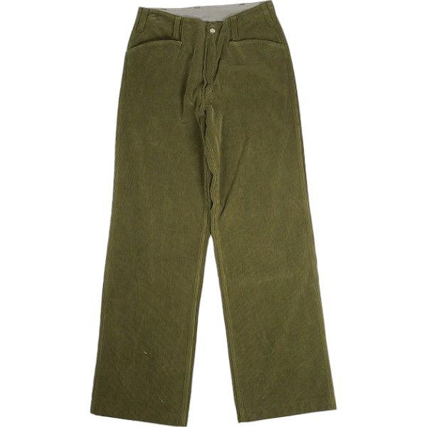 TENDERLOIN テンダーロイン BDP CORDUROY GREEN BROWN パンツ オリーブ 