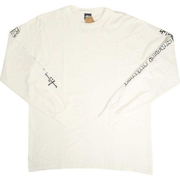 STUSSY ステューシー 24AW SUPERIOR QUALITY PIGMENT DYED LS NATURAL 