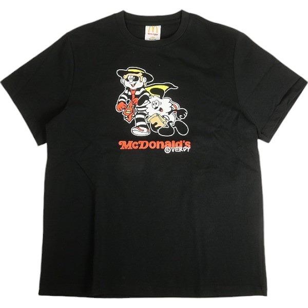 VERDY ヴェルディ ×McDonalds 上海限定Tシャツ 黒 Size 【XL】 【新古