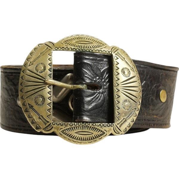 テンダーロイン　レザーベルト　セット　T-VELT 黒32 茶30 TENDERLOIN テンダーロイン T-STUD BELT レザーベルト 黒 Size 【36