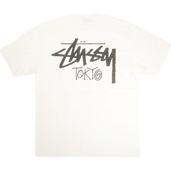 STUSSY ステューシー 25SS STOCK TOKYO TEE WHITE 東京限定Tシャツ 白