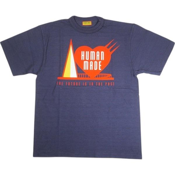 HUMAN MADE ヒューマンメイド 25SS GRAPHIC T-SHIRT NAVY HM29TE025