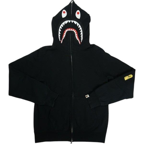 A BATHING APE ア ベイシング エイプ Ponr Shark Full Zip Hoodie