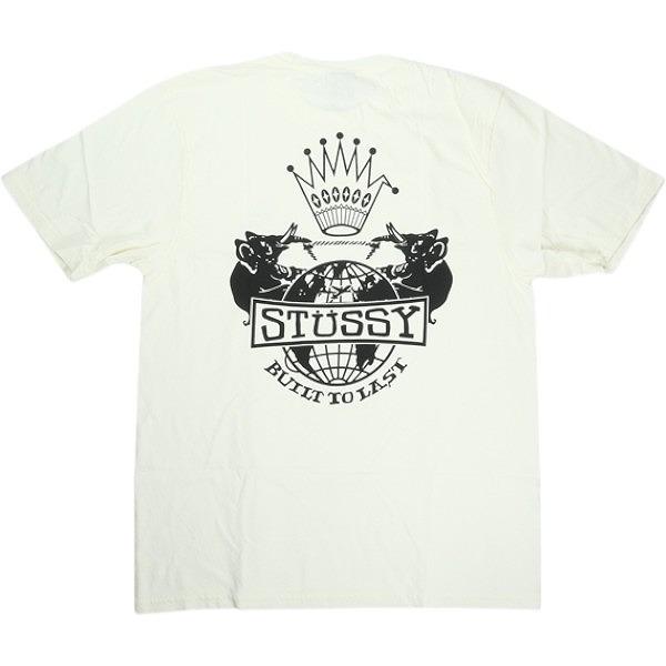 STUSSY ステューシー 25FW BUILT TO LAST TEE PIGMENT DYED Natural T 