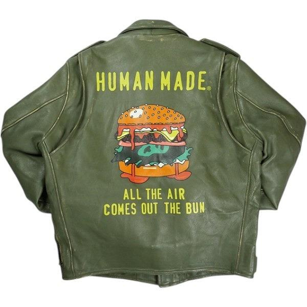HUMAN MADE ヒューマンメイド LEATHER RIDERS JACKET レザージャケット