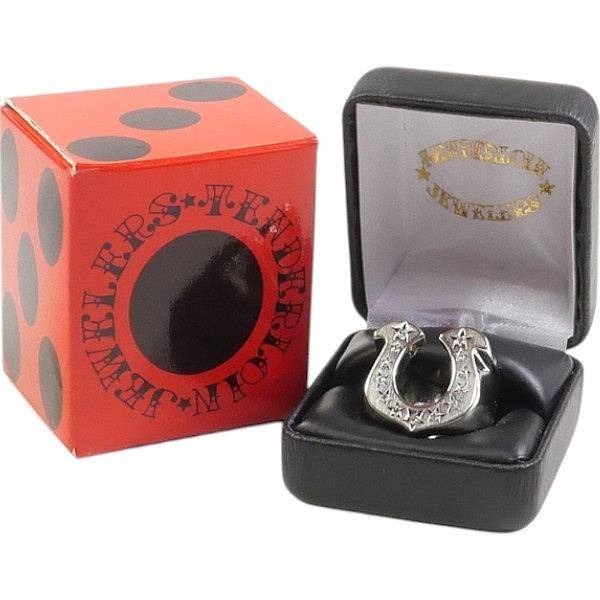 TENDERLOIN テンダーロイン H.S RING SILVER/STONE ホースシューリング