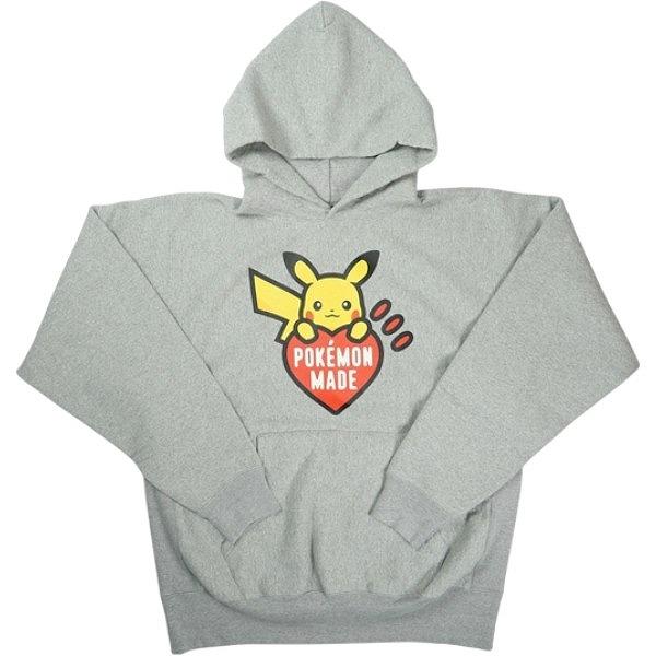HUMAN MADE ヒューマンメイド ×POKEMON 25AW HEAVYWEIGHT HOODIE GRAY