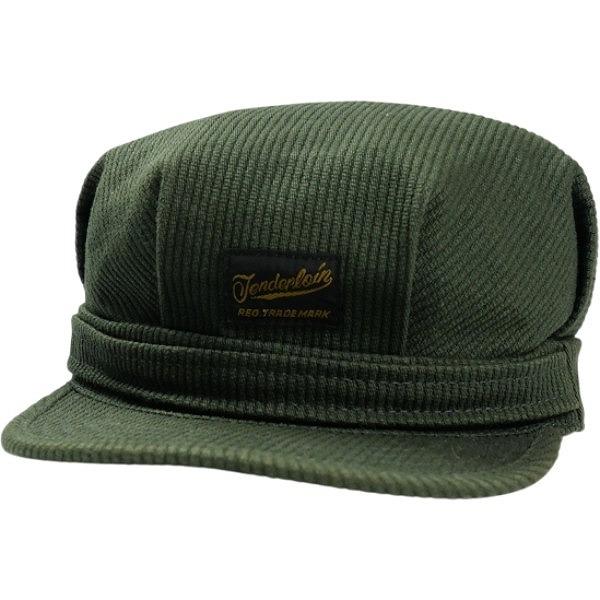 TENDERLOIN テンダーロイン T-WORK CAP PIQUE ワークキャップ オリーブ