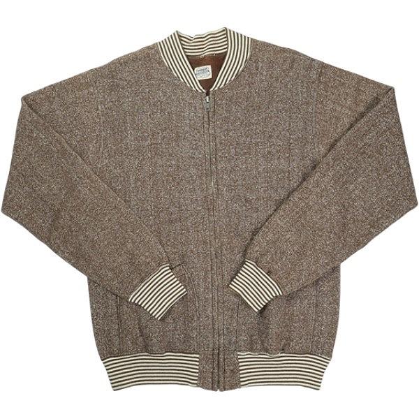 TENDERLOIN テンダーロイン T-SWEAT ZIP ジップスウェット 茶 Size 【S