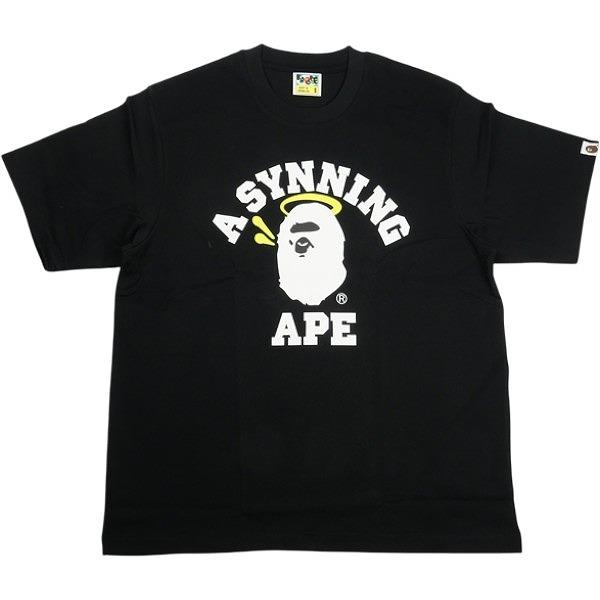 A BATHING APE ×SPOTIFY BY CENTRAL CEE 25AW COLLEGE RELAXED TEE