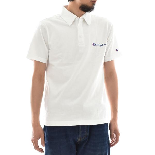 チャンピオン Champion Tシャツ ベーシック ポロシャツ 半袖 Tee メンズ ビジネス ビジカジ クールビズ カジュアル ストリート ホワイト ブラック 白 黒 C3 P306 Buyee Buyee Japanese Proxy Service Buy From Japan Bot Online